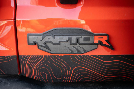 R Inlay for Tailgate Emblem - 2022+ Bronco Raptor - Speedlogix