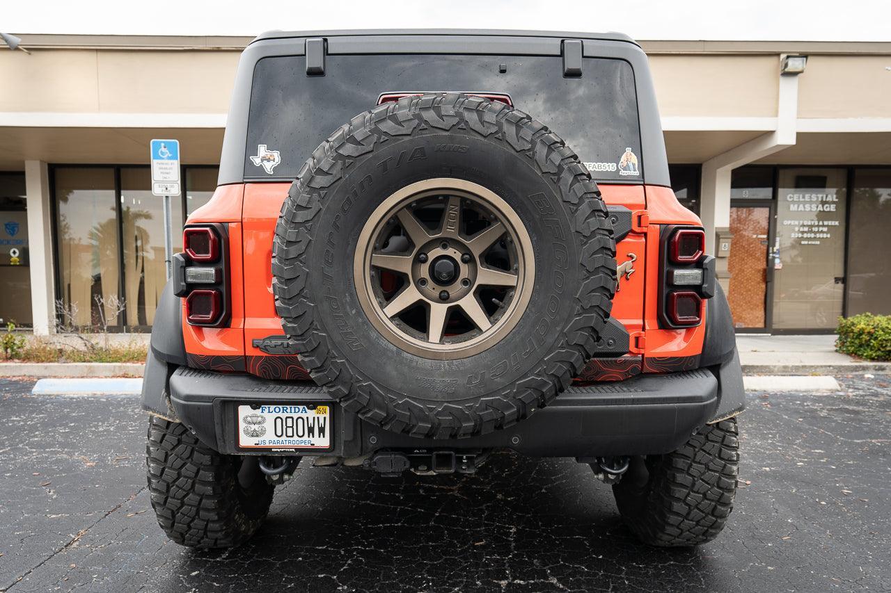 R Overlay for Differential Cover - 2022+ Bronco Raptor - Speedlogix