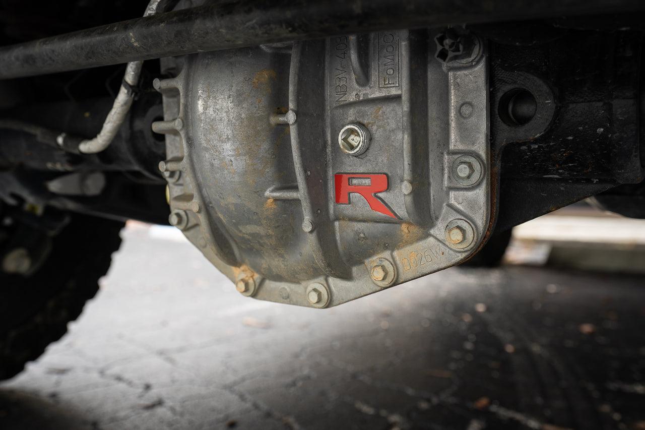 R Overlay for Differential Cover - 2022+ Bronco Raptor - Speedlogix