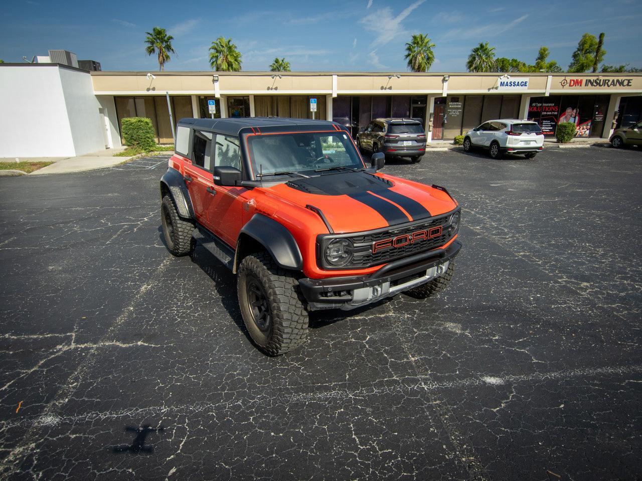 Racing Hood Stripes V1 - 2022+ Bronco Raptor - Speedlogix
