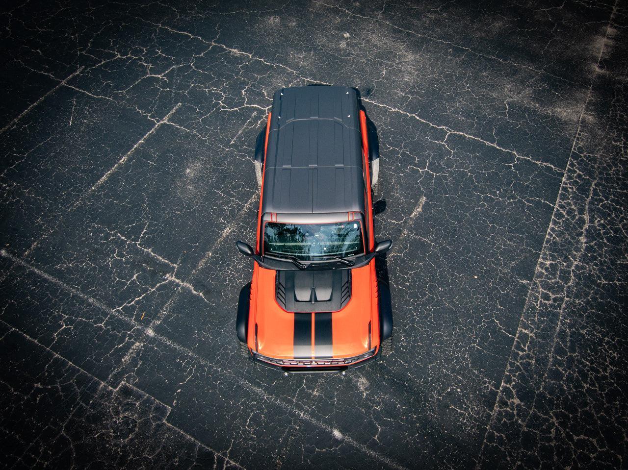 Racing Hood Stripes V1 - 2022+ Bronco Raptor - Speedlogix