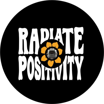 Radiate Positivity | Spare Tire Cover for Jeep, RV, Camper, Bronco, & More - Speedlogix