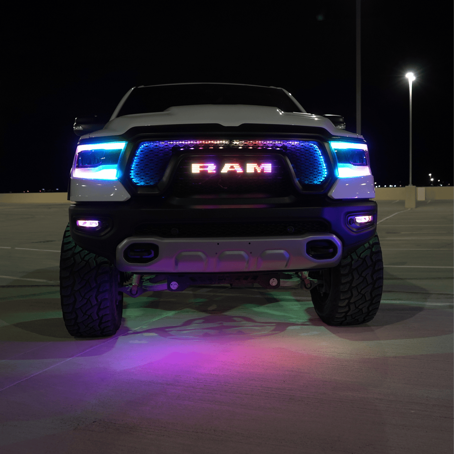 Ram LED Emblem: (Multicolor Flow) 2019 - 2024 - Speedlogix