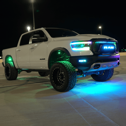 Ram LED Emblem: (Multicolor Flow) 2019 - 2024 - Speedlogix