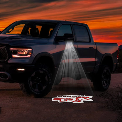 RAM TRX Premium Side Wing Mirror Puddle Lights Multiple Designs 2021-2024