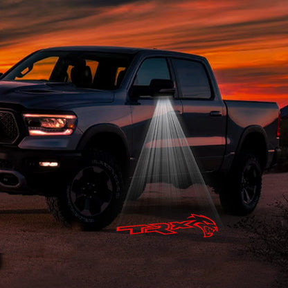 RAM TRX Premium Side Wing Mirror Puddle Lights Multiple Designs 2021-2024