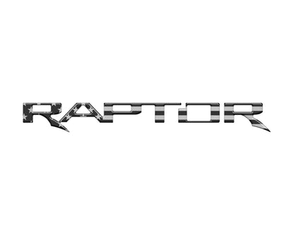 Raptor Emblem Inserts Fits 2022 - 2026 Ford Bronco Raptor - Speedlogix