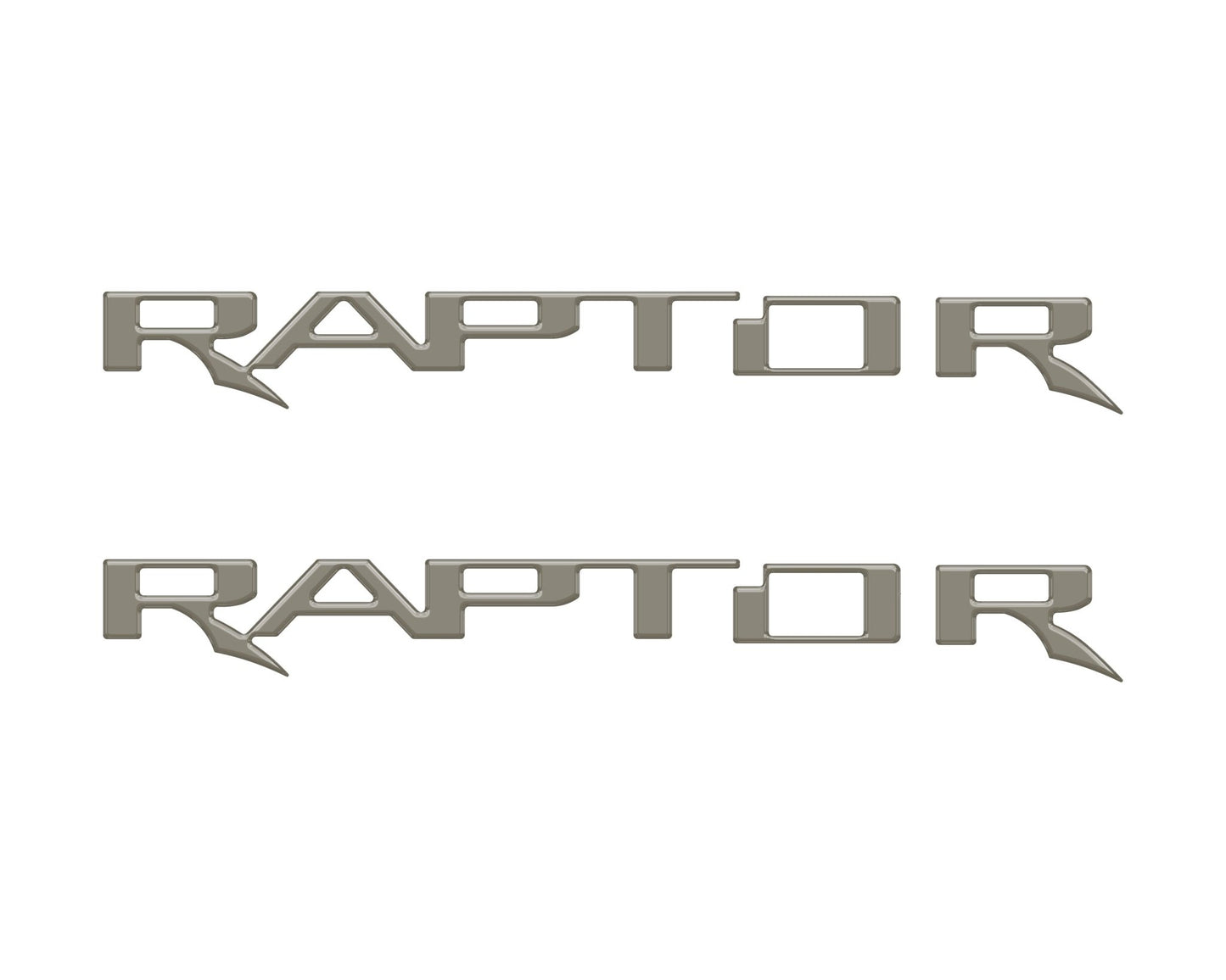 Raptor Emblem Inserts Fits 2022 - 2026 Ford Bronco Raptor - Speedlogix