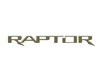 Raptor Emblem Inserts Fits 2022 - 2026 Ford Bronco Raptor - Speedlogix