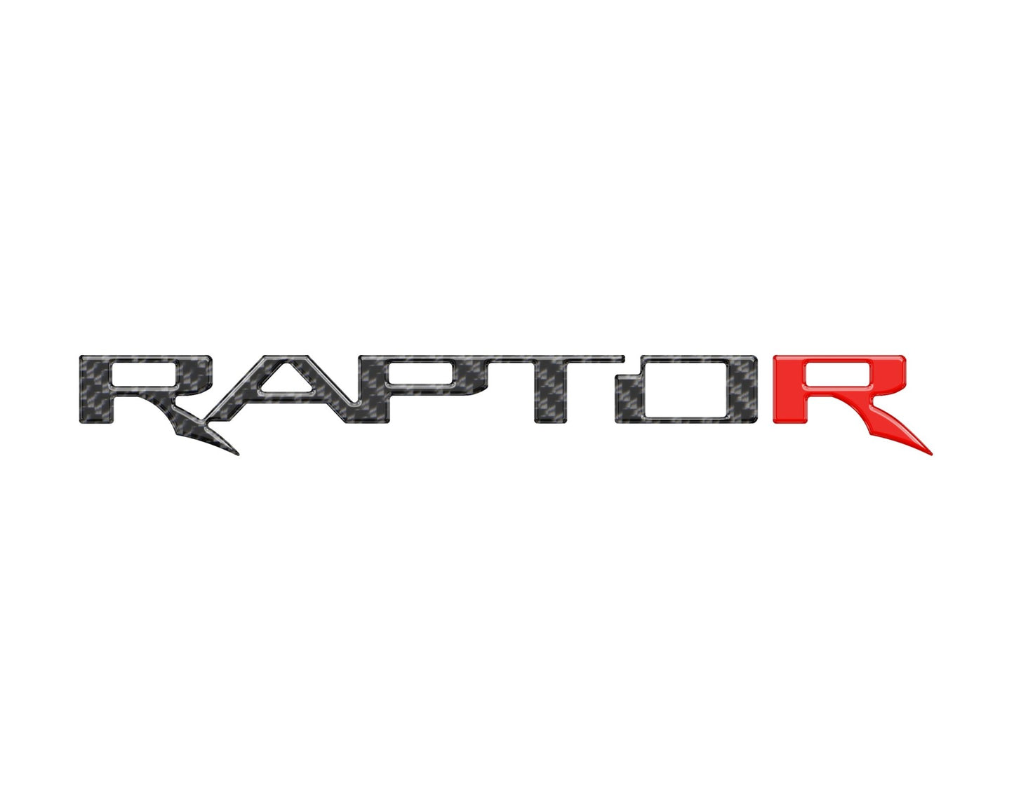 Raptor Emblem Inserts Fits 2022 - 2026 Ford Bronco Raptor - Speedlogix