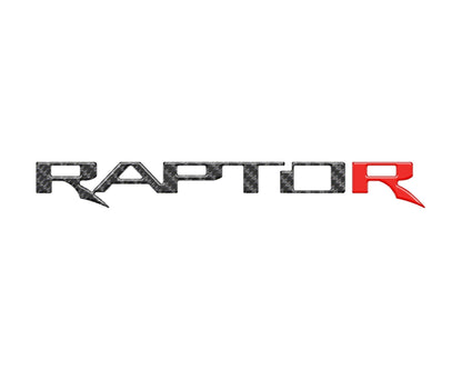 Raptor Emblem Inserts Fits 2022 - 2026 Ford Bronco Raptor - Speedlogix