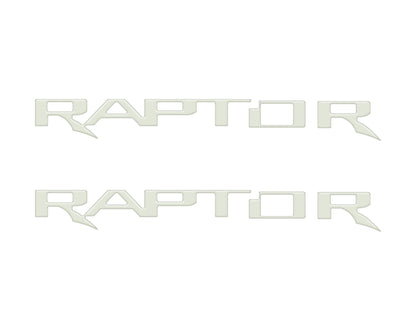 Raptor Emblem Inserts Fits 2022 - 2026 Ford Bronco Raptor - Speedlogix