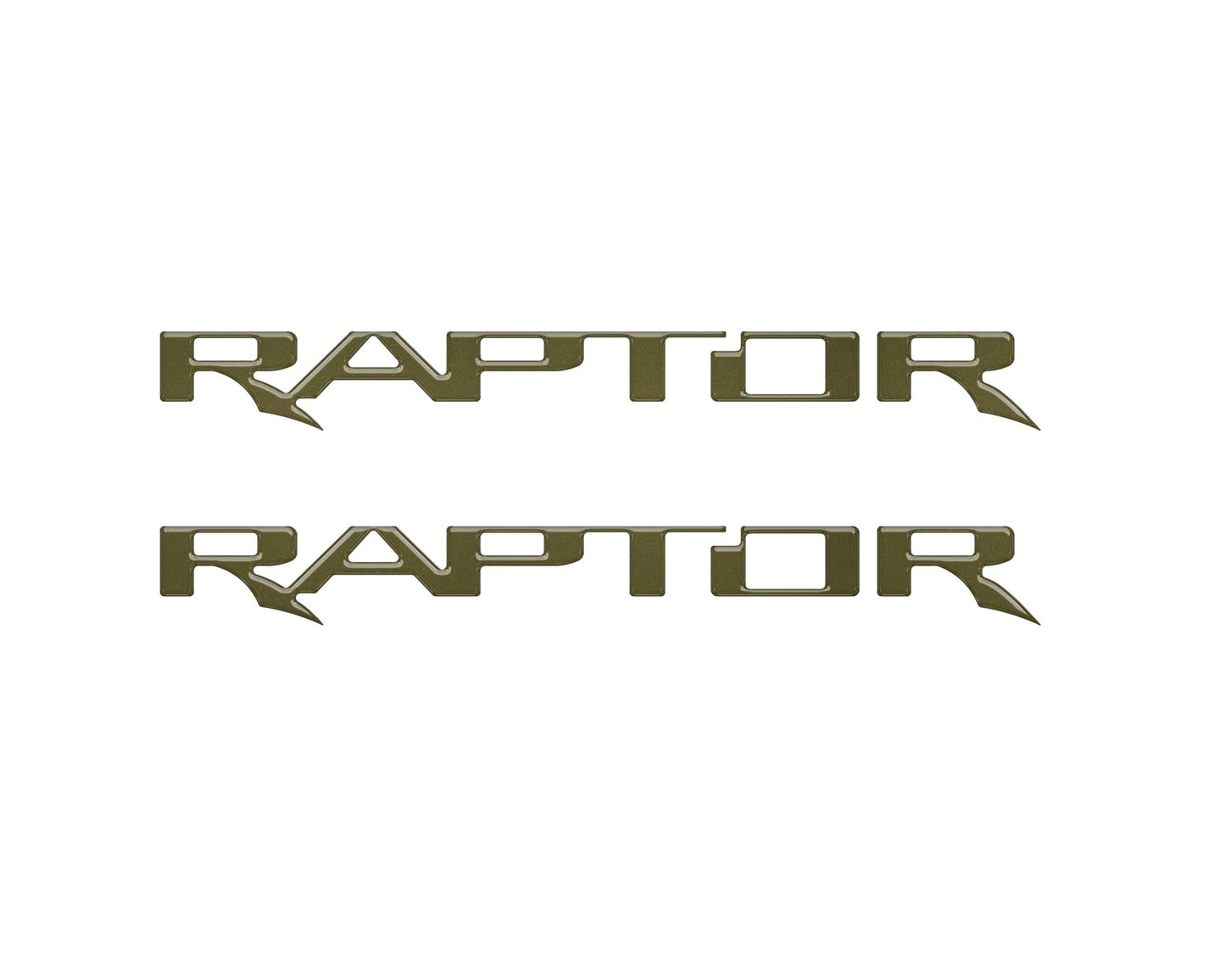Raptor Floor Mat Emblem Inserts Fits 2022 - 2026 Ford Bronco & 2024 - 2026 Ranger Raptor - Speedlogix