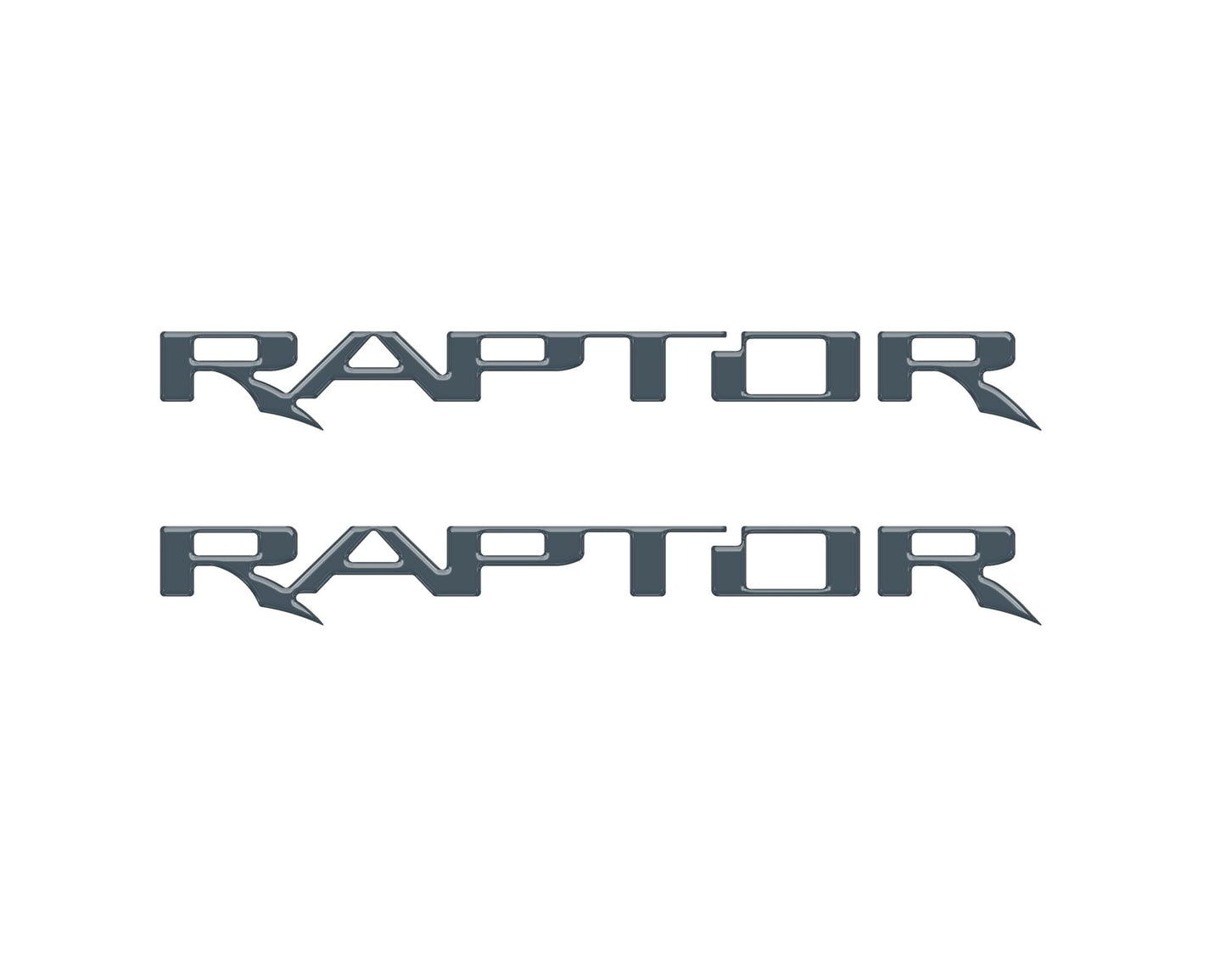 Raptor Floor Mat Emblem Inserts Fits 2022 - 2026 Ford Bronco & 2024 - 2026 Ranger Raptor - Speedlogix
