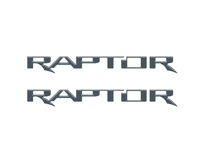 Raptor Floor Mat Emblem Inserts Fits 2022 - 2026 Ford Bronco & 2024 - 2026 Ranger Raptor - Speedlogix