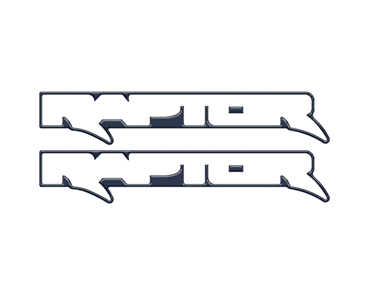 Raptor Floor Mat Emblem Inserts Fits 2022 - 2026 Ford Bronco & 2024 - 2026 Ranger Raptor - Speedlogix