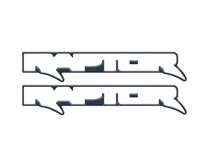 Raptor Floor Mat Emblem Inserts Fits 2022 - 2026 Ford Bronco & 2024 - 2026 Ranger Raptor - Speedlogix