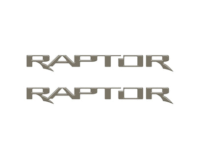 Raptor Floor Mat Emblem Inserts Fits 2022 - 2026 Ford Bronco & 2024 - 2026 Ranger Raptor - Speedlogix