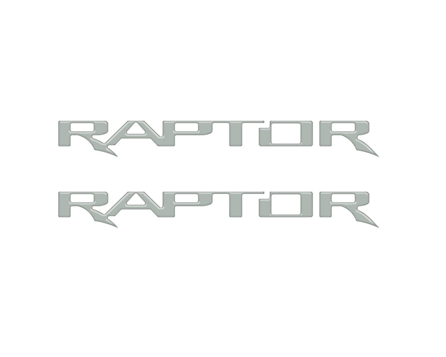 Raptor Floor Mat Emblem Inserts Fits 2022 - 2026 Ford Bronco & 2024 - 2026 Ranger Raptor - Speedlogix