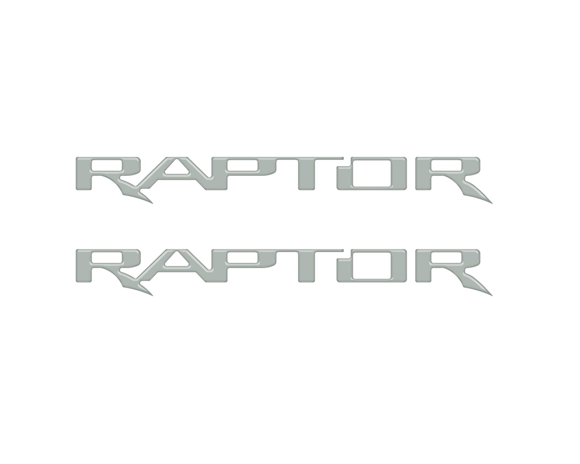 Raptor Floor Mat Emblem Inserts Fits 2022 - 2026 Ford Bronco & 2024 - 2026 Ranger Raptor - Speedlogix