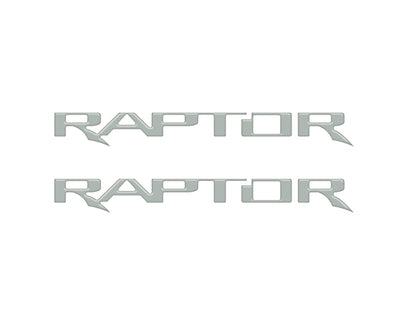 Raptor Floor Mat Emblem Inserts Fits 2022 - 2026 Ford Bronco & 2024 - 2026 Ranger Raptor - Speedlogix