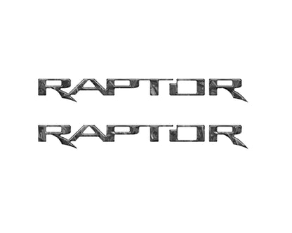 Raptor Floor Mat Emblem Inserts Fits 2022 - 2026 Ford Bronco & 2024 - 2026 Ranger Raptor - Speedlogix