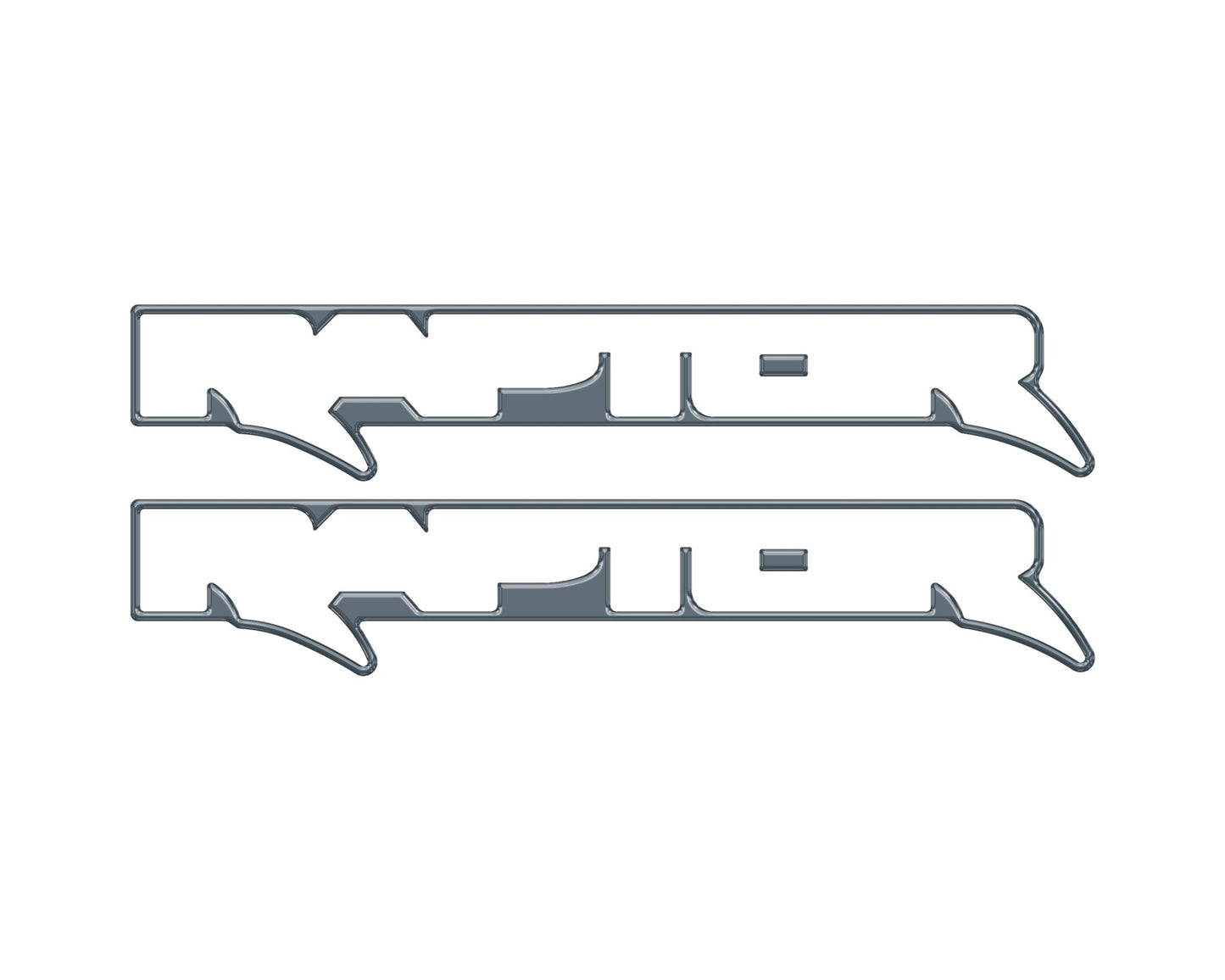 Raptor Floor Mat Emblem Inserts Fits 2022 - 2026 Ford Bronco & 2024 - 2026 Ranger Raptor - Speedlogix