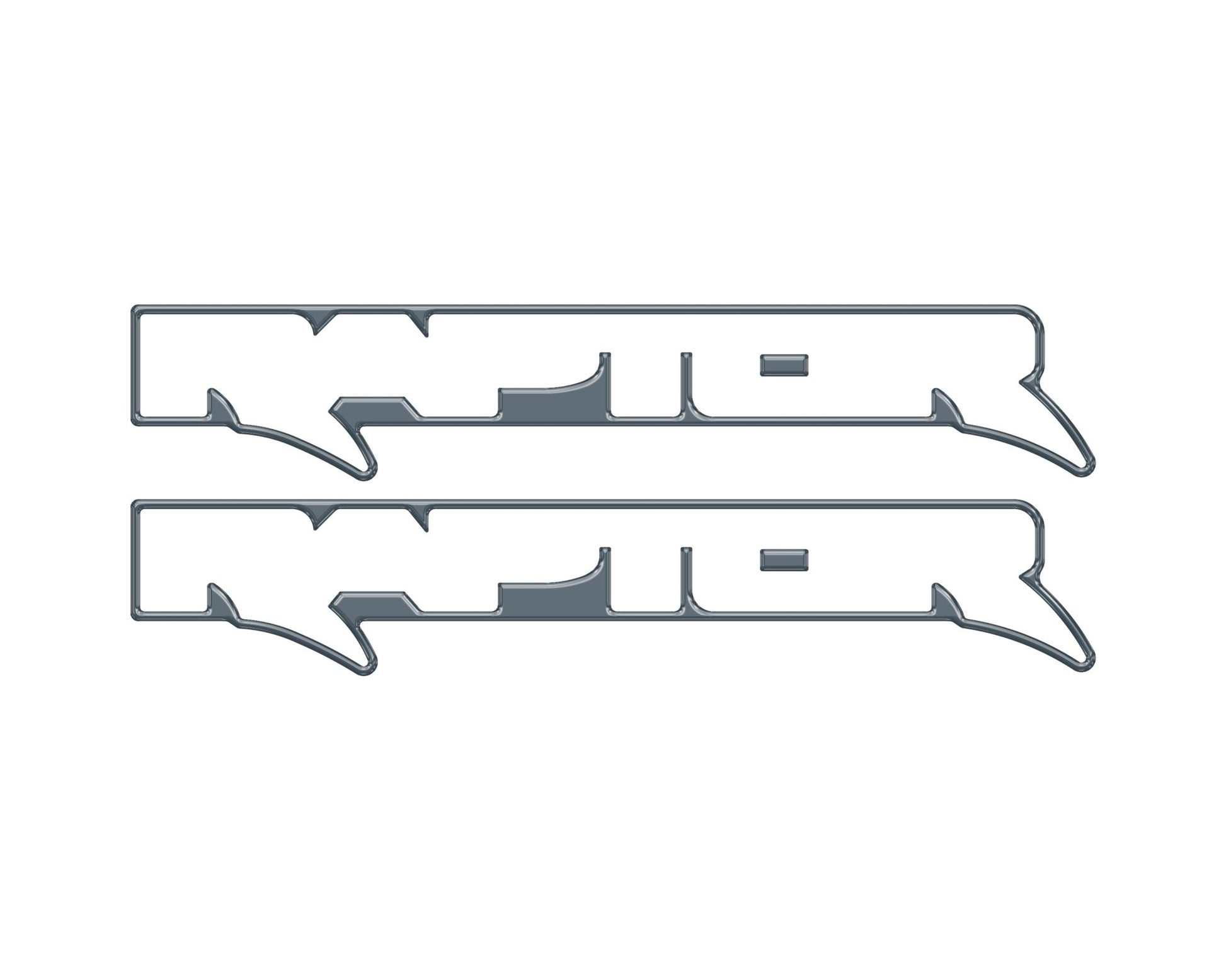 Raptor Floor Mat Emblem Inserts Fits 2022 - 2026 Ford Bronco & 2024 - 2026 Ranger Raptor - Speedlogix