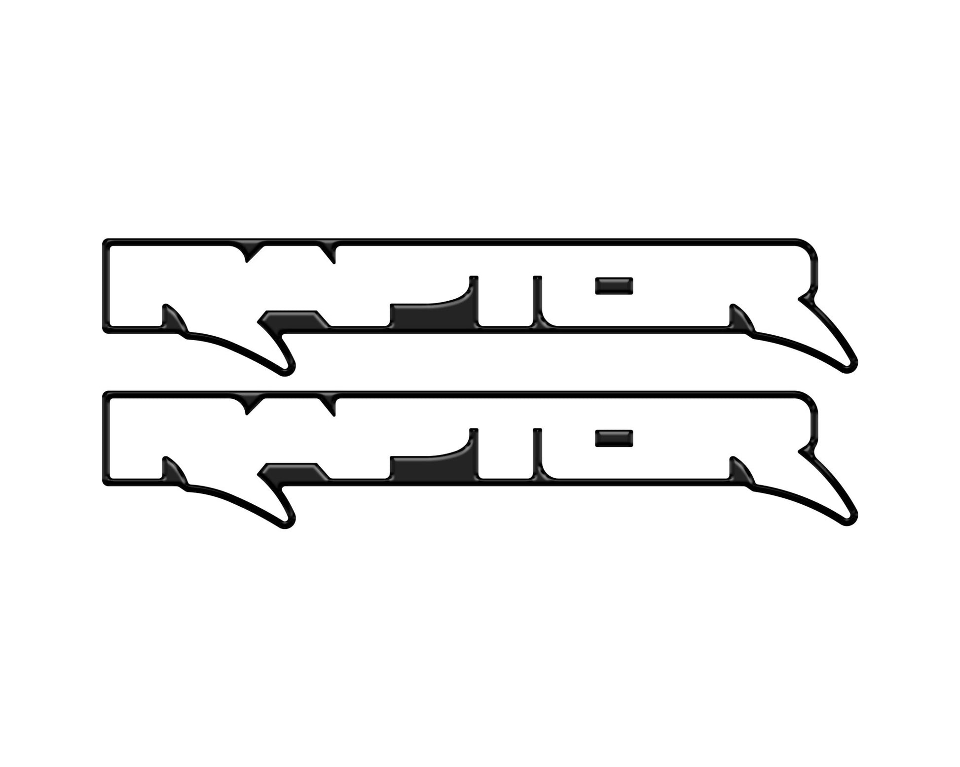 Raptor Floor Mat Emblem Inserts Fits 2022 - 2026 Ford Bronco & 2024 - 2026 Ranger Raptor - Speedlogix
