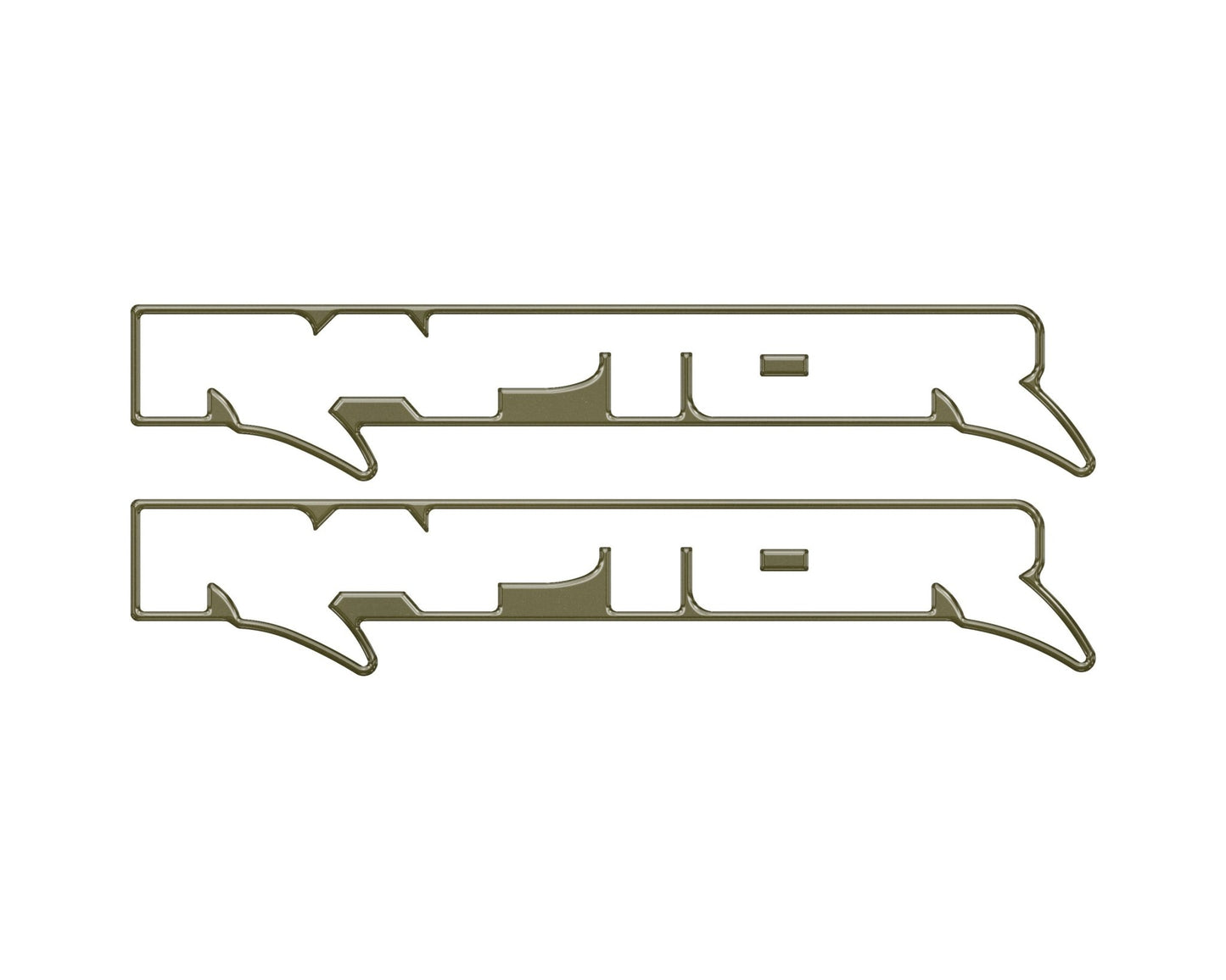 Raptor Floor Mat Emblem Inserts Fits 2022 - 2026 Ford Bronco & 2024 - 2026 Ranger Raptor - Speedlogix