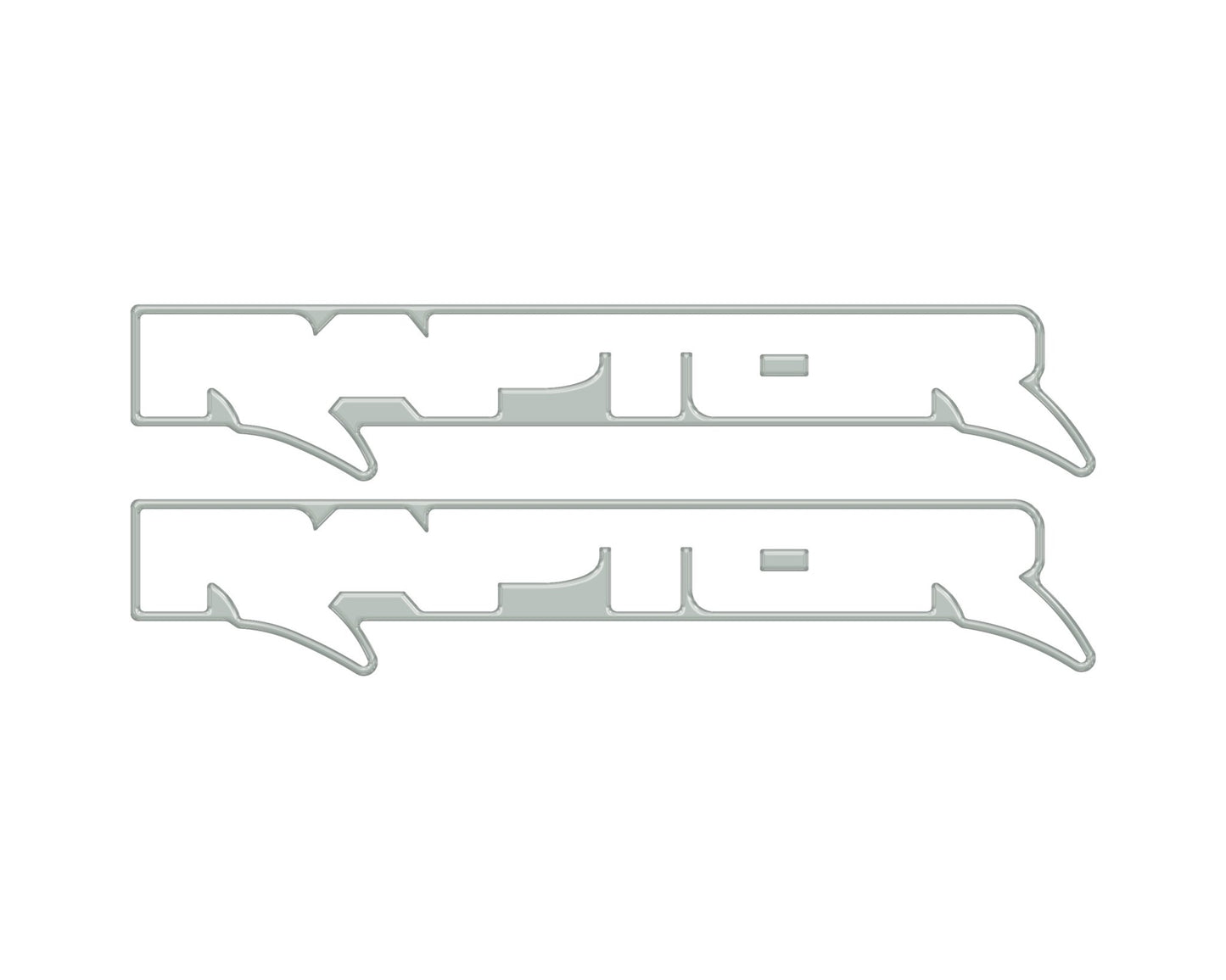 Raptor Floor Mat Emblem Inserts Fits 2022 - 2026 Ford Bronco & 2024 - 2026 Ranger Raptor - Speedlogix