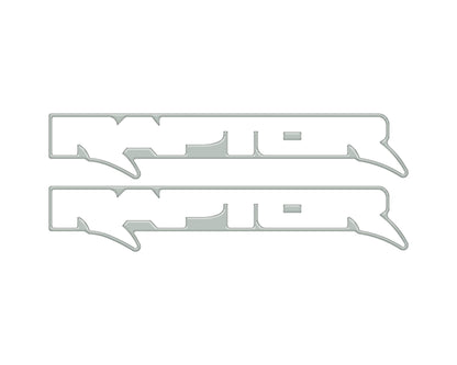 Raptor Floor Mat Emblem Inserts Fits 2022 - 2026 Ford Bronco & 2024 - 2026 Ranger Raptor - Speedlogix