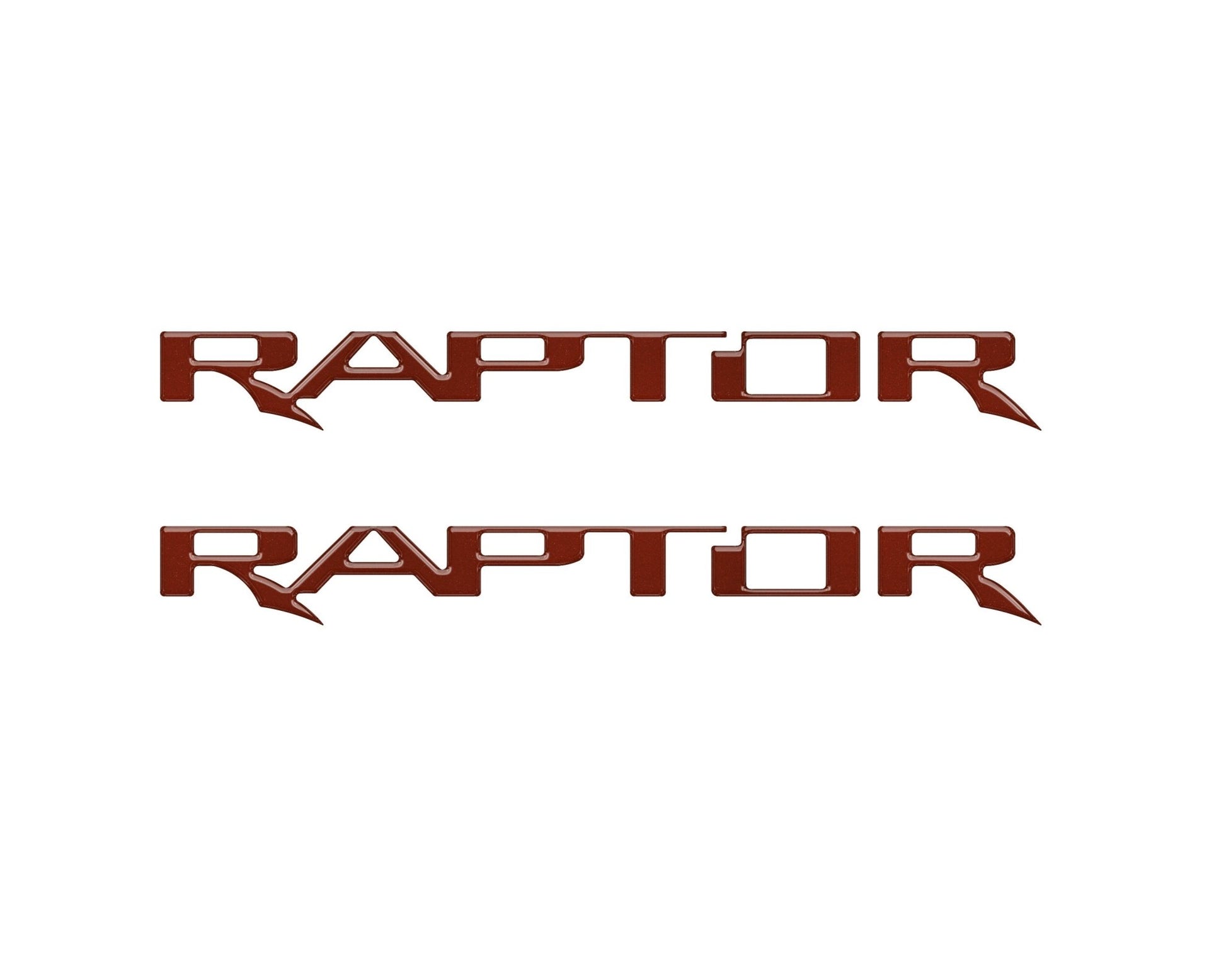 Raptor Floor Mat Emblem Inserts Fits 2022 - 2026 Ford Bronco & 2024 - 2026 Ranger Raptor - Speedlogix