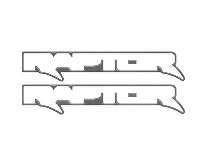 Raptor Floor Mat Emblem Inserts Fits 2022 - 2026 Ford Bronco & 2024 - 2026 Ranger Raptor - Speedlogix