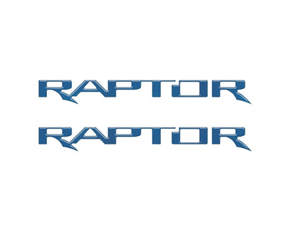 Raptor Floor Mat Emblem Inserts Fits 2022 - 2026 Ford Bronco & 2024 - 2026 Ranger Raptor - Speedlogix