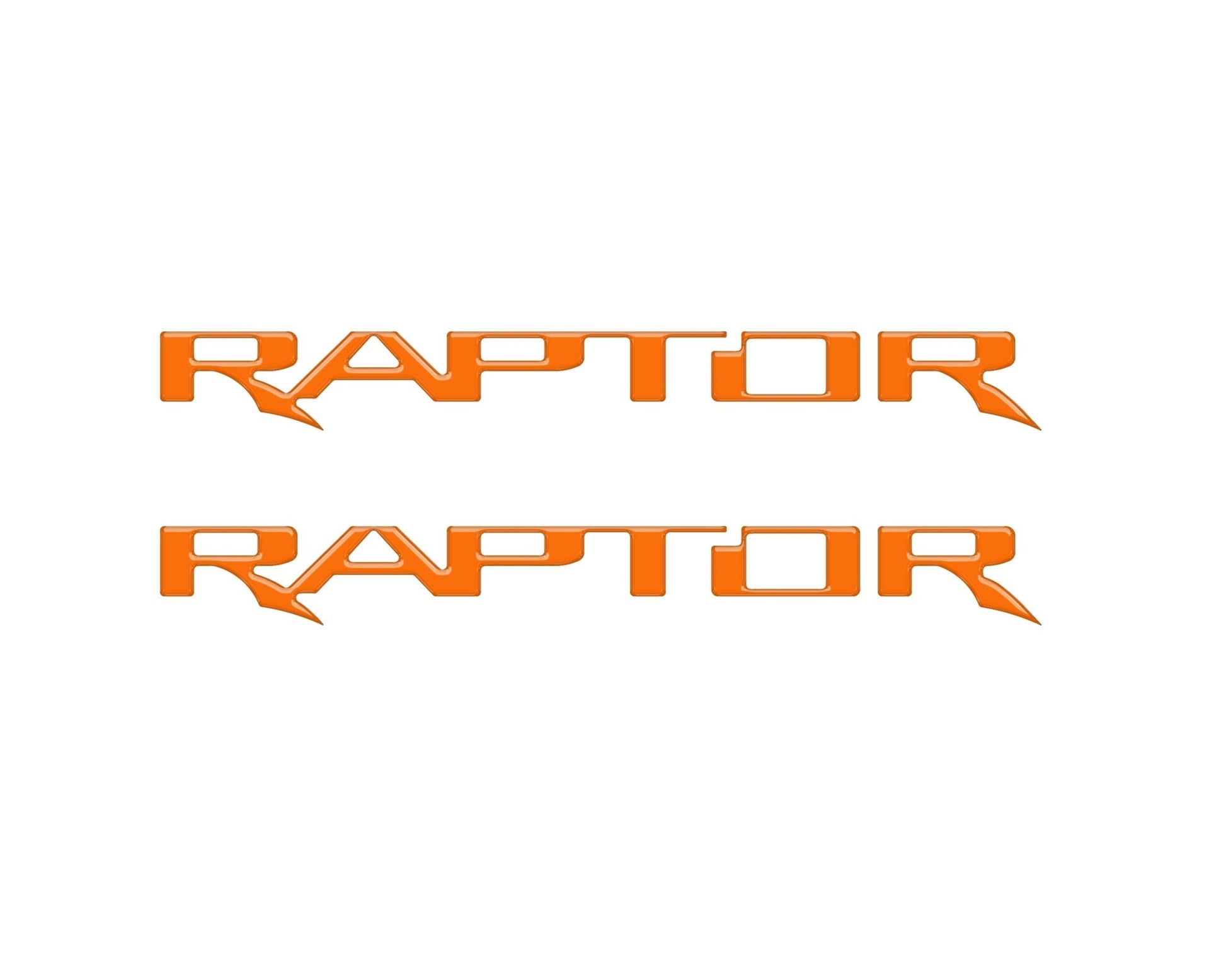 Raptor Floor Mat Emblem Inserts Fits 2022 - 2026 Ford Bronco & 2024 - 2026 Ranger Raptor - Speedlogix