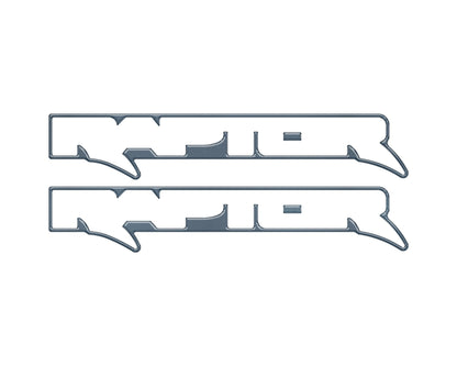 Raptor Floor Mat Emblem Inserts Fits 2022 - 2026 Ford Bronco & 2024 - 2026 Ranger Raptor - Speedlogix