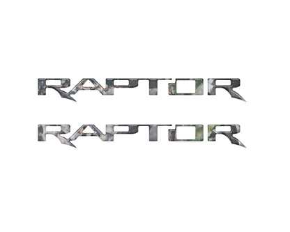 Raptor Floor Mat Emblem Inserts Fits 2022 - 2026 Ford Bronco & 2024 - 2026 Ranger Raptor - Speedlogix