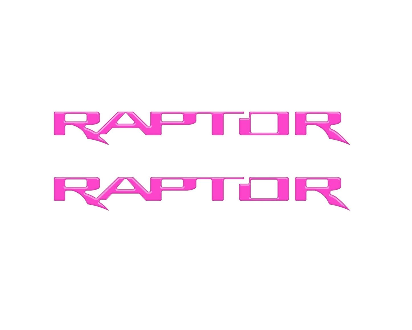 Raptor Floor Mat Emblem Inserts Fits 2022 - 2026 Ford Bronco & 2024 - 2026 Ranger Raptor - Speedlogix