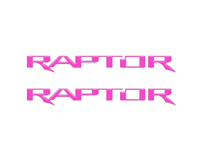Raptor Floor Mat Emblem Inserts Fits 2022 - 2026 Ford Bronco & 2024 - 2026 Ranger Raptor - Speedlogix