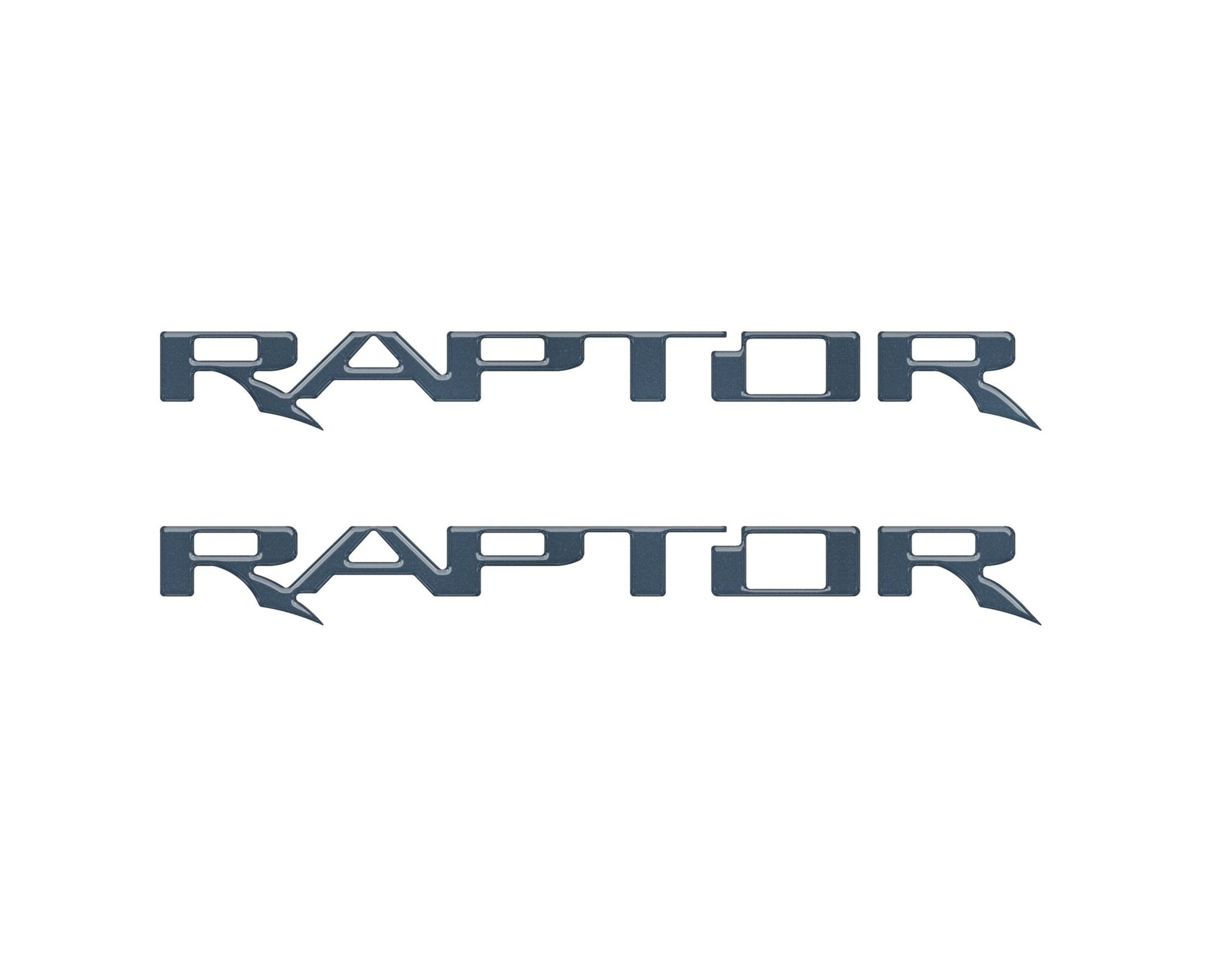 Raptor Floor Mat Emblem Inserts Fits 2022 - 2026 Ford Bronco & 2024 - 2026 Ranger Raptor - Speedlogix