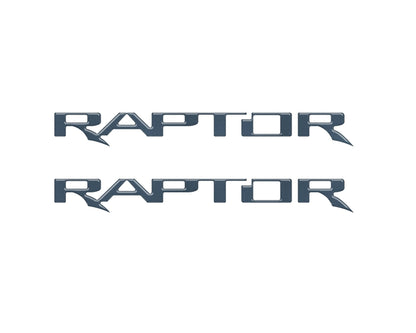 Raptor Floor Mat Emblem Inserts Fits 2022 - 2026 Ford Bronco & 2024 - 2026 Ranger Raptor - Speedlogix