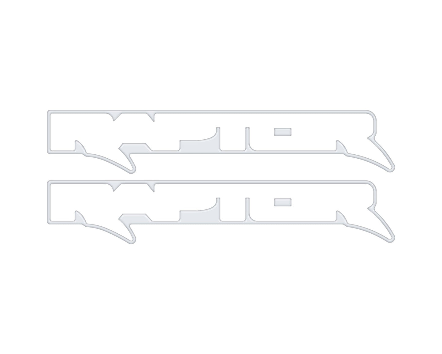 Raptor Floor Mat Emblem Inserts Fits 2022 - 2026 Ford Bronco & 2024 - 2026 Ranger Raptor - Speedlogix