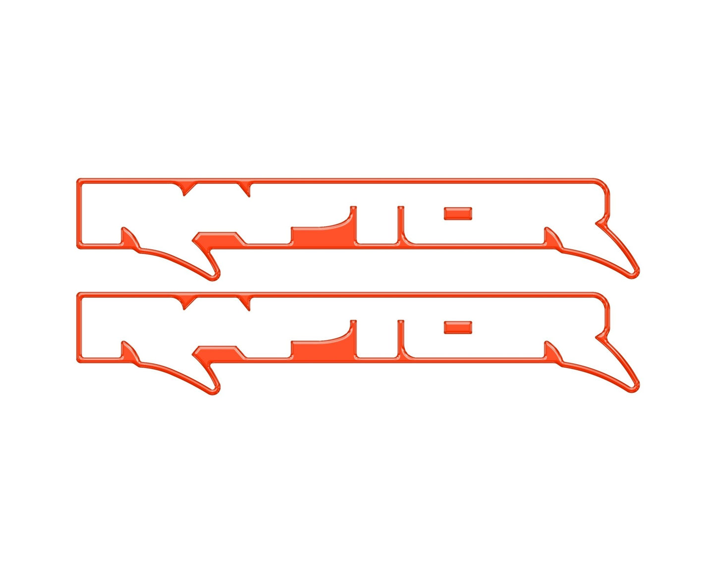 Raptor Floor Mat Emblem Inserts Fits 2022 - 2026 Ford Bronco & 2024 - 2026 Ranger Raptor - Speedlogix