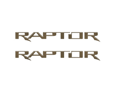 Raptor Floor Mat Emblem Inserts Fits 2022 - 2026 Ford Bronco & 2024 - 2026 Ranger Raptor - Speedlogix