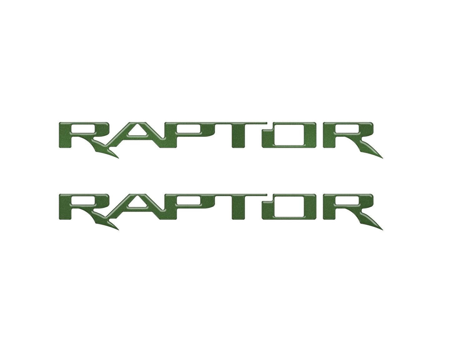 Raptor Floor Mat Emblem Inserts Fits 2022 - 2026 Ford Bronco & 2024 - 2026 Ranger Raptor - Speedlogix
