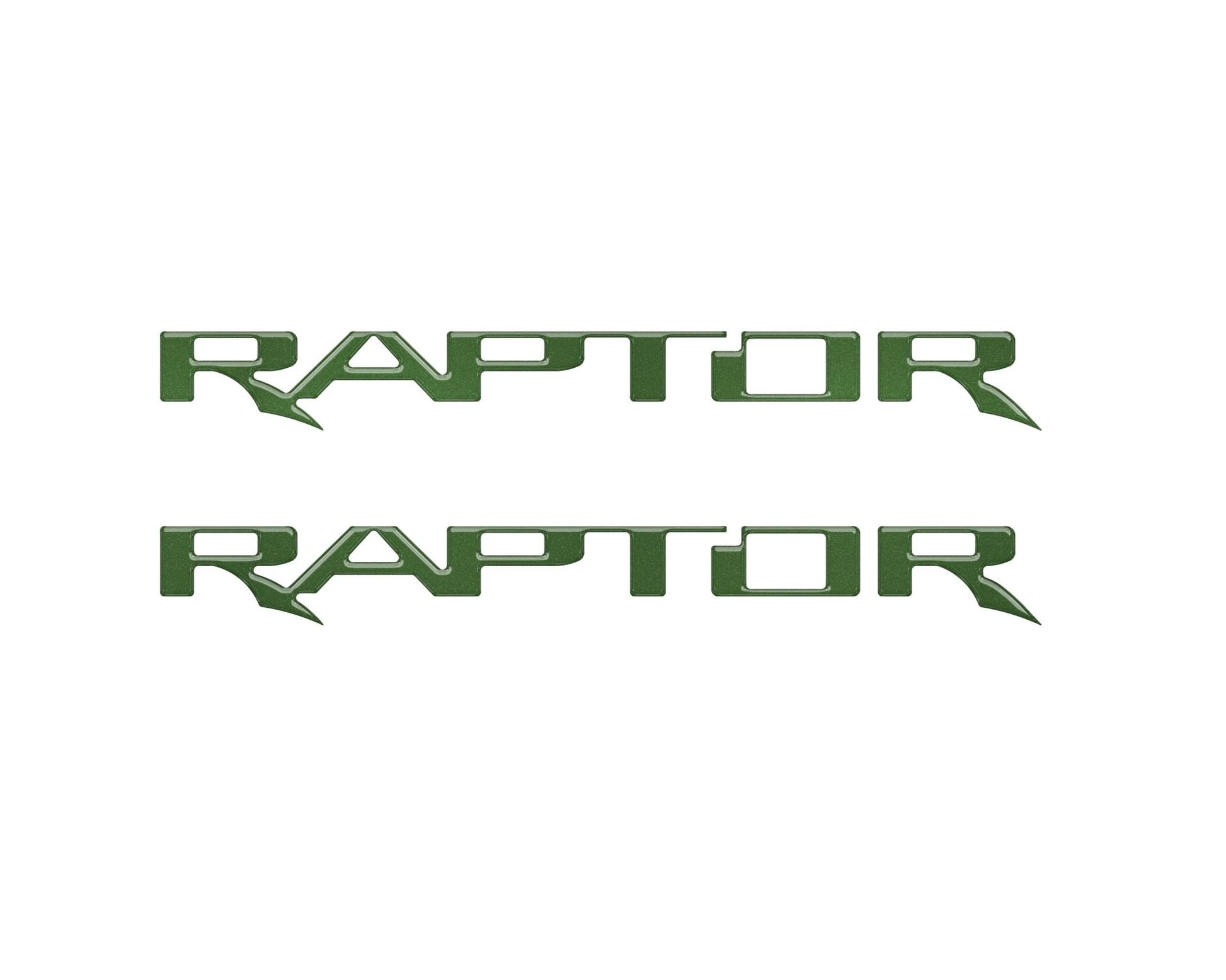 Raptor Floor Mat Emblem Inserts Fits 2022 - 2026 Ford Bronco & 2024 - 2026 Ranger Raptor - Speedlogix