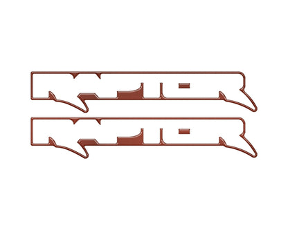 Raptor Floor Mat Emblem Inserts Fits 2022 - 2026 Ford Bronco & 2024 - 2026 Ranger Raptor - Speedlogix