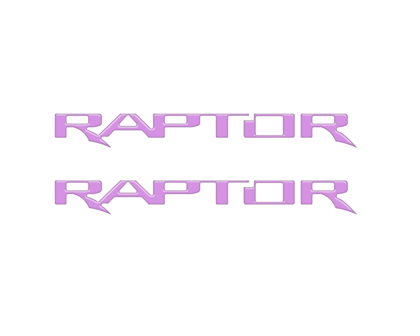 Raptor Floor Mat Emblem Inserts Fits 2022 - 2026 Ford Bronco & 2024 - 2026 Ranger Raptor - Speedlogix
