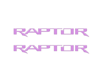 Raptor Floor Mat Emblem Inserts Fits 2022 - 2026 Ford Bronco & 2024 - 2026 Ranger Raptor - Speedlogix